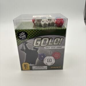 GOLO! The Golf Dice Game Golf In A Cup Travel Edition Entertainment Game Night.